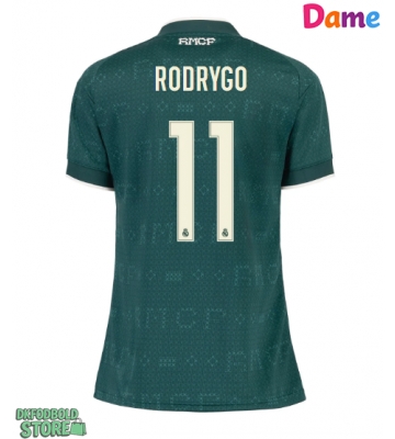 Real Madrid Rodrygo Goes #11 Replika Udebanetrøje Dame 2026-27 Kortærmet